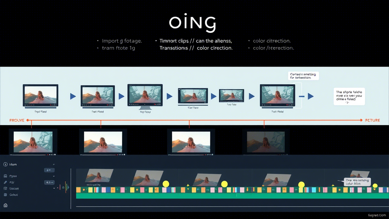 Video Editing Process Chart 10 Steps to Edit Your First Video Like a Pro - TechHubSquare Blog